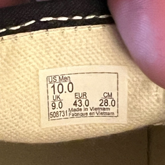 Authentic Vans Black and White Size 10. New without box, never worn. - Picture 7 of 7